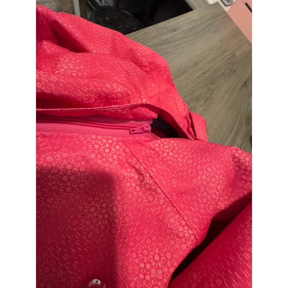 Columbia Interchange 3-in-1 Jacket Womens Small Pink Grey Omni-Heat Ski Puffer